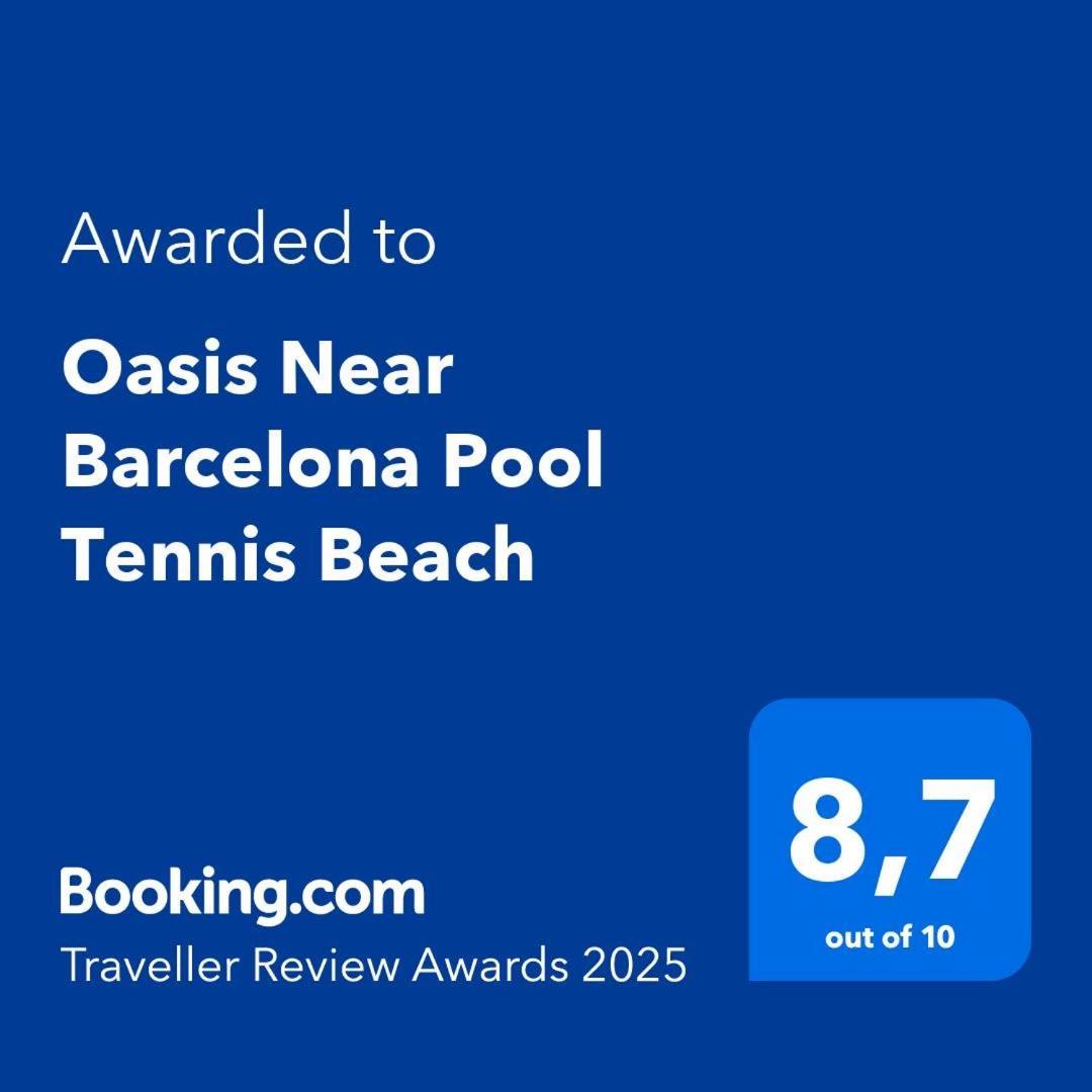 Appartement Oasis Near Barcelona Pool Tennis *